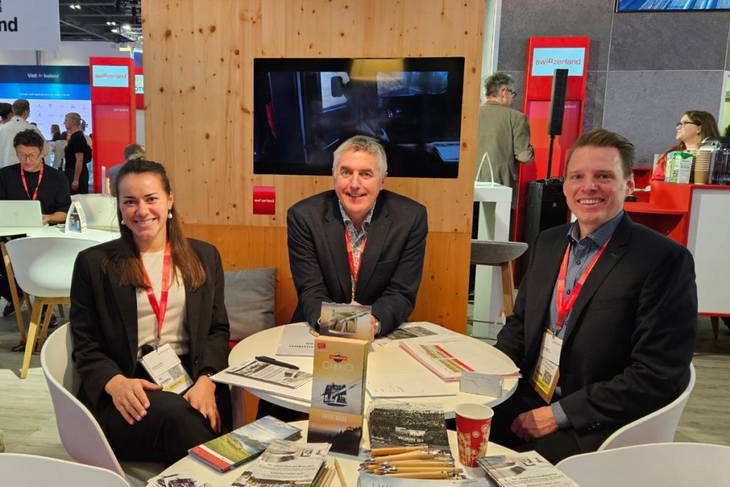 James Wilson and partners at World Travel Mraket