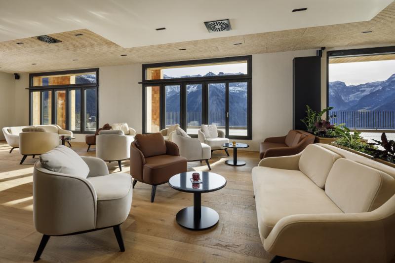 Lobby at the Panorama Hotel
